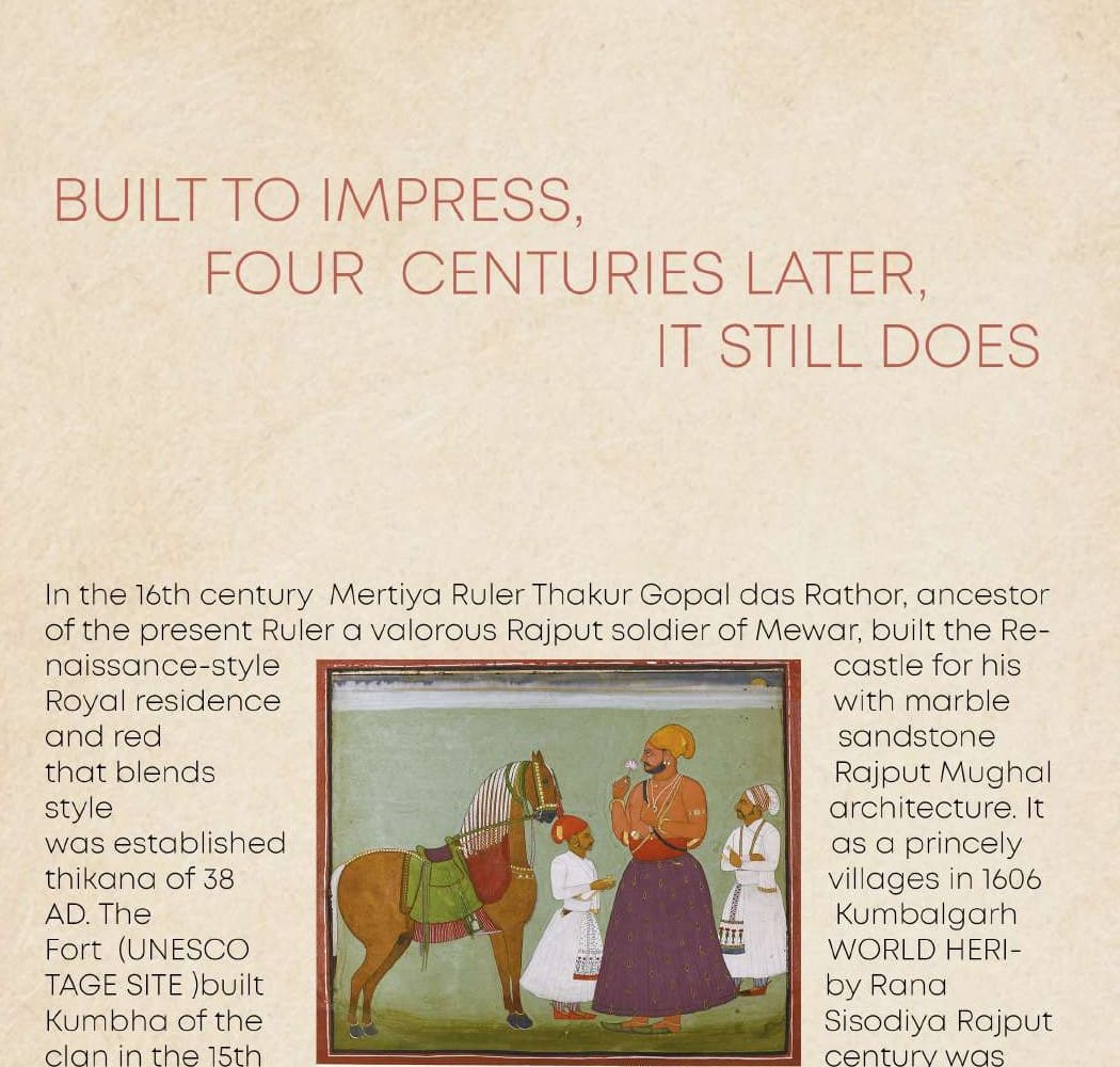 Historic artwork connected to Ghanerao