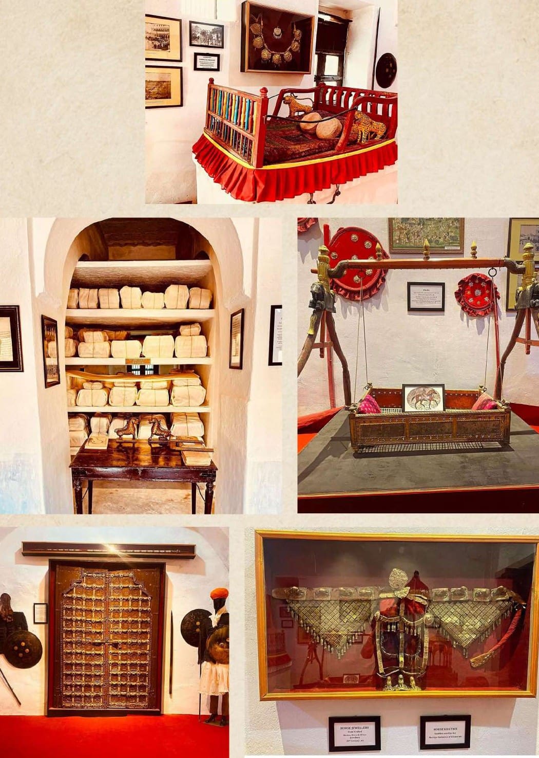 Museum and heritage collection at Ghanerao Royal Castle