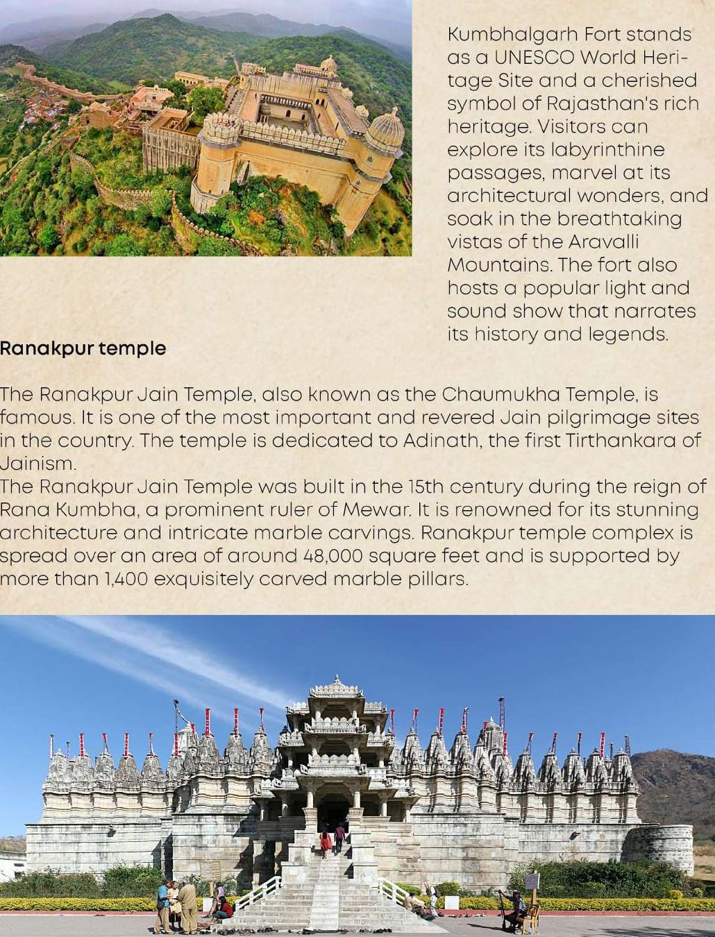 Kumbhalgarh and nearby heritage sites